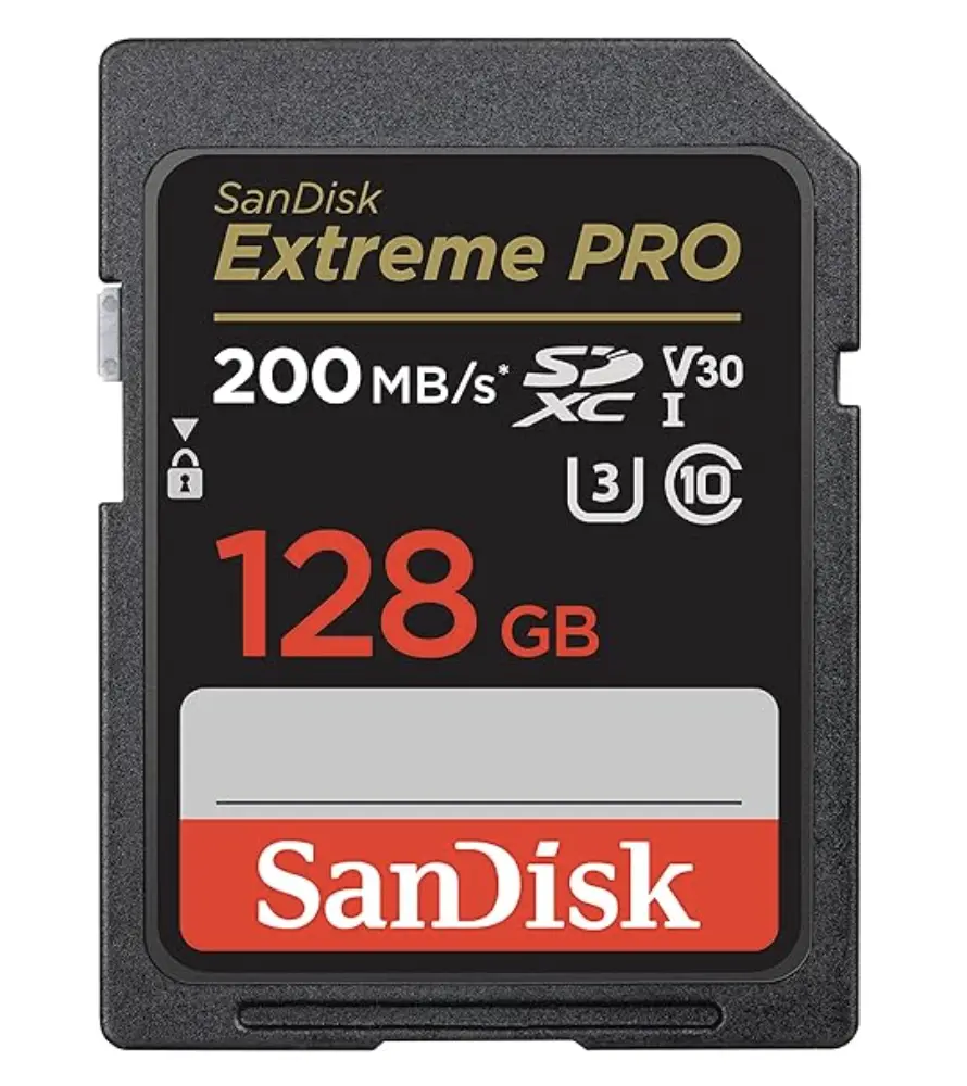 SanDisk Extreme Pro SD Card 128GB